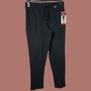 Champion Elite Womens Jogger Pants Drawstring Waist Stretch Pockets blk Medium
